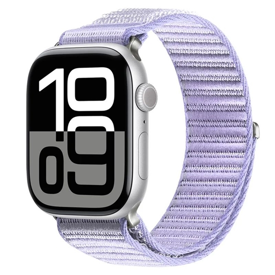 Picture of Dux Ducis Apple Watch 42/44/45/46/49MM YE Nylon Braided Loop Wrist Strap Purple
