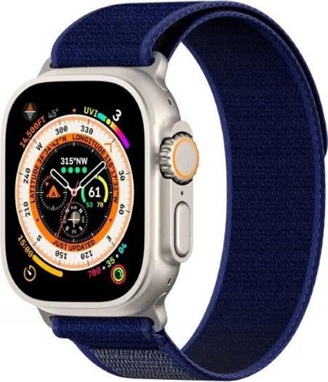 Изображение Dux Ducis Sport Velcro Strap for Apple Watch 42/44/45/46/49MM Blue