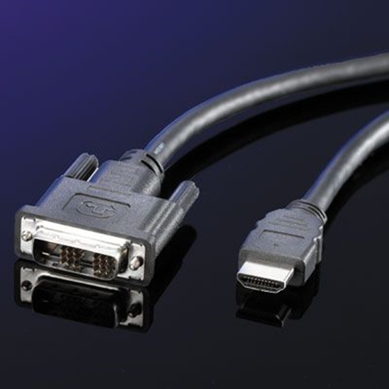 Picture of DVI kabelis,DVI M-HDMI M,2.0m