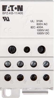 Изображение Eaton Blok listew rozdzielczych 1-biegunowy 400A BPZ-KB-11/400 102713