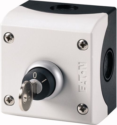 Attēls no Eaton Kaseta z przecznikiem z kluczem 1Z 1R IP66 M22-WRS/KC11/I (216526)