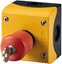 Picture of Eaton Kaseta z przyciskiem bezpieczestwa z kluczem 1Z 1R IP66 M22-PVS/KC11/IY (216523)