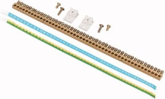 Picture of Eaton Listwa zaciskowa N/PE ze wspornikiem 2x25mm2 + 74x16 mm2 BFZ-TS-KL76 (293634)