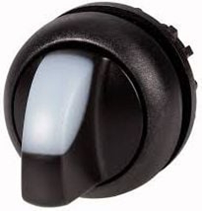 Attēls no Eaton Napd przecznika 2 pooeniowe biay z podwietleniem z samopowrotem M22S-WLK-W (216813)