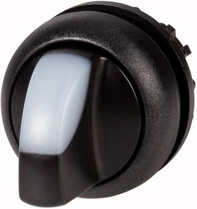 Attēls no Eaton Napd przecznika 2 pooeniowy biay z podwietleniem bez samopowrotu M22S-WRLK-W (216824)