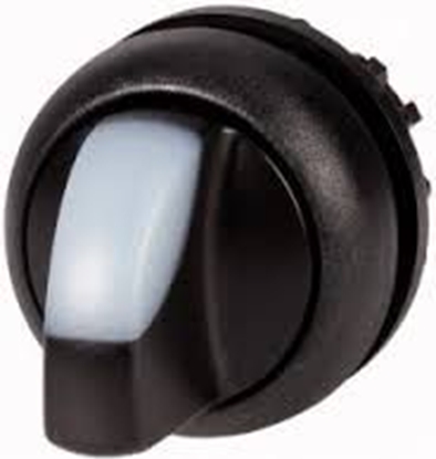 Attēls no Eaton Napd przecznika 3 pooeniowy biay z podwietleniem z samopowrotem M22S-WLK3-W (216834)