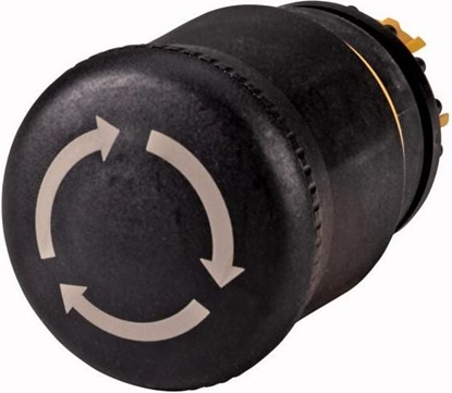 Attēls no Eaton Napd przycisku bezpieczestwa czarny przez obrót bez podwietlenia M22S-PVT (271499)