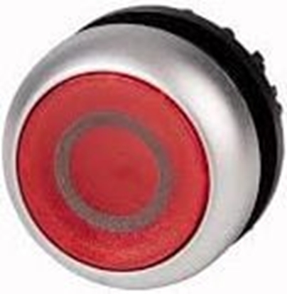 Attēls no Eaton Napd przycisku czerwony O z podwietleniem bez samopowrotu M22-DRL-R-X0 (216957)