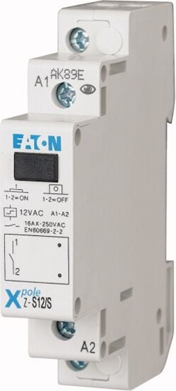Picture of Eaton Przekanik impulsowy 16A 12V AC Z-S12/S (265266)