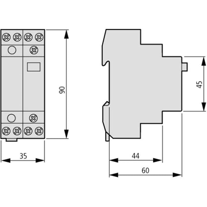Attēls no Eaton Przekanik impulsowy 16A 4Z 230V Z-S230/4S 270335