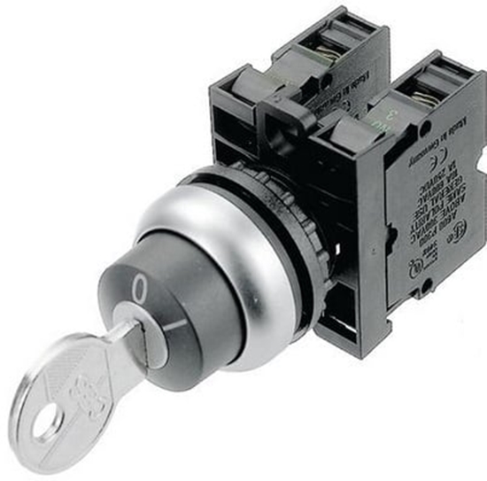 Picture of Eaton Przycisk sterowniczy M22-WRS/K11 1Z 1R 22mm czarny 216517
