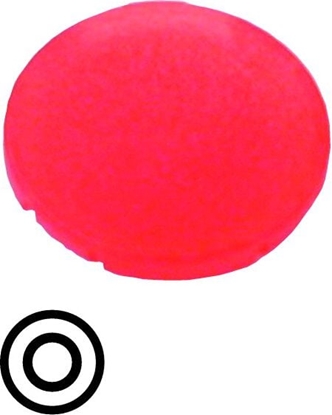 Picture of Eaton Soczewka przycisku 22mm paska czerwona z symbolem STOP 0 M22-XDL-R-X0 (218159)