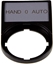 Изображение Eaton Tabliczka opisowa HAND-0-AUTO 50 x 30mm czarna 22mm prostoktna M22S-ST-D12 (216493)