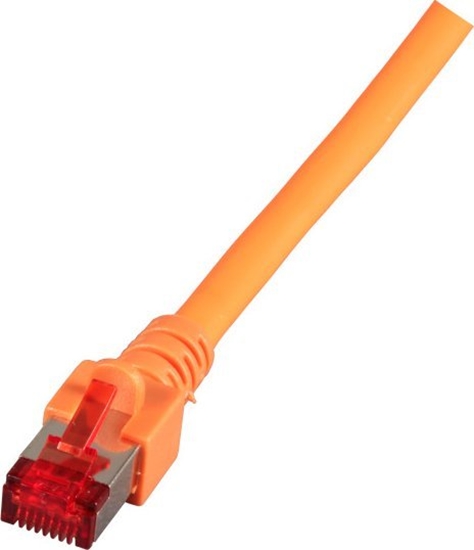 Изображение EFB EFB RJ45 Patchkabel S/FTP, Cat.6, LSZH, 0,15m, orange
