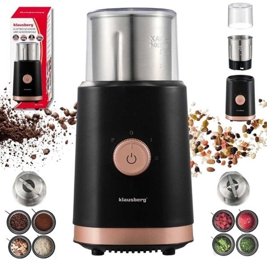 Picture of ELEKTRYCZNY MYNEK DO KAWY PRZYPRAW OWOCÓW KLAUSBERG KB-7992