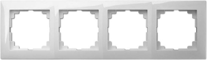 Attēls no Elektro-Plast Ramka czterokrotna uniwersalna Sentia biaa (1474-00)