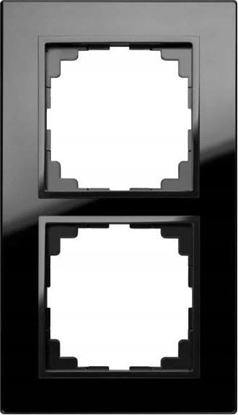 Attēls no Elektro-Plast Vestra Ramka podwójna szko IP20 czarny 3872-61