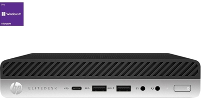 Attēls no EliteDesk 800 G4 DM Generalüberholt(schwarz/silber, Windows 11 Pro)