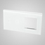 Picture of ELS Elektrotechnika TouchMe Duy panel szklany, 1 x cznik podwójny, 1 x ramka, biay TM702728W