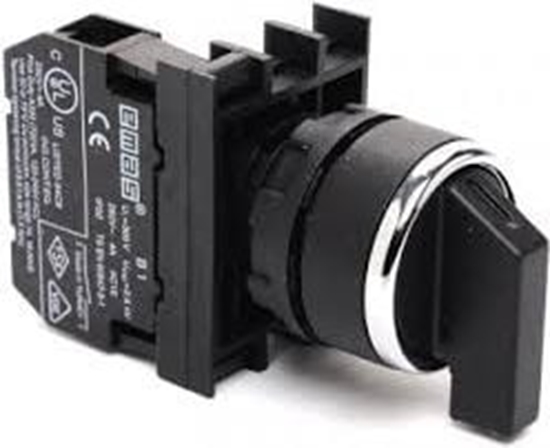 Picture of Emas Przycisk pokrtny 2 pooeniowy 1Z stabilny (T0-B100S20)