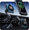 Picture of ESR OMNILOCK CRYOBOOST MAGNETIC MAGSAFE VENT CAR MOUNT WIRLESSS CHARGER QI2.2 25W BLACK