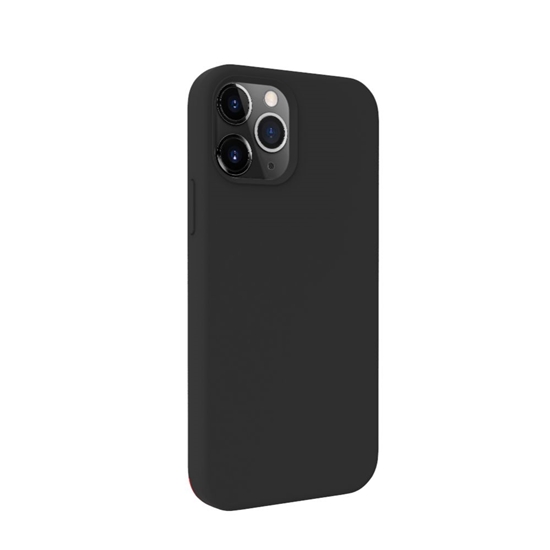 Picture of Evelatus Apple iPhone 12 / 12 Pro Premium Magsafe Soft Touch Silicone Case Black