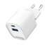 Picture of Evelatus Evelatus QuickVolt Adapter 20W EU-WH White