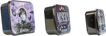 Picture of EXCELLENT HOUSWARE Thumbs Up WD718949 pojemnik do przechowywania ywnoci Kwadratowy Czarny, Wielokolorowy 3 szt.