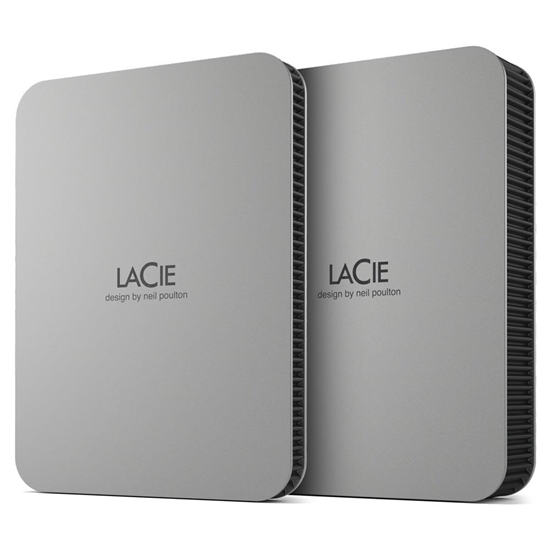 Picture of LACIE Mobile Portable HDD 1TB USB silver
