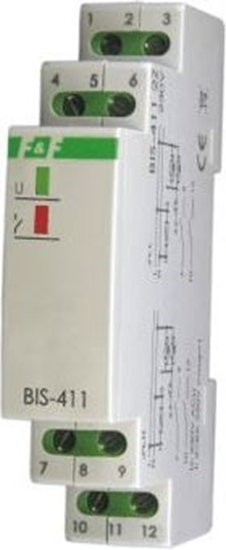 Picture of F&F Przekanik impulsowy 8A 24V AC/DC 2Z (BIS-411 2Z 24V)