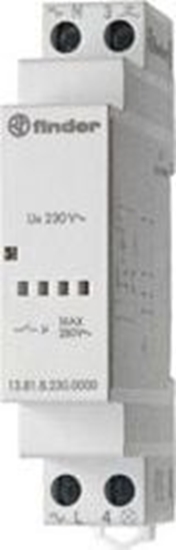 Picture of Finder Elektroniczny przekanik impulsowy 1Z 16A 230V AC 17,5mm 350-100W (13.81.8.230.0000)