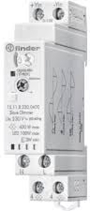 Attēls no Finder Elektroniczny przekanik impulsowy ze ciemniaczem 400W 45-65Hz funkcja SLAVE, sterowanie 0-10V (15.11.8.230.0400)