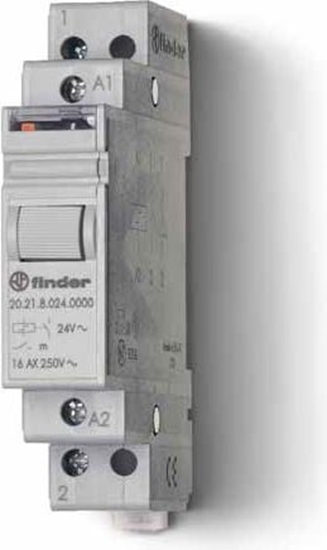 Picture of Finder Przekanik impulsowy 1Z 16A 24V DC styk AgSnO2 (20.21.9.024.4000)