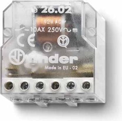 Attēls no Finder Przekanik impulsowy 2Z 10A 230V AC (26.08.8.230.0000)