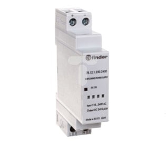 Picture of Finder Zasilacz impulsowy moduowy 12W 24V DC 110-240V