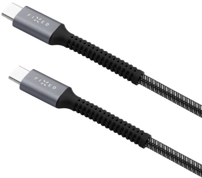 Picture of Fixed | Armor Cable USB-C/USB-C, 1.2 m, 240W | FIXDA-CC12-GR