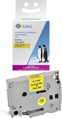 Attēls no G&G Tama kompatybilna z Brother TZe-641