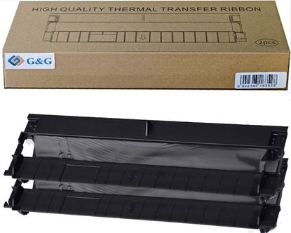 Attēls no G&G Tama termotransferowa Zestaw 2 szt. do TD-810-BK 215mmx22m