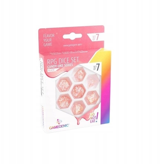 Изображение Gamegenic Candy-like Series - RPG Dice Set - Peach