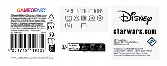 Изображение Gamegenic Star Wars Unlimited Card Game - Game Mat - Restore Freedom