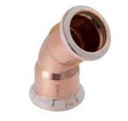 Picture of Geberit Kolano 45° Mapress Kupfer Gas Ø=22mm - 34516