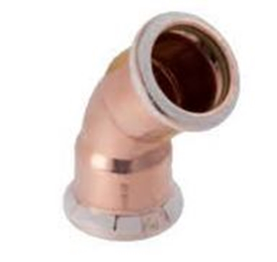 Picture of Geberit Kolano 45° Mapress Kupfer Gas Ø=22mm - 34516