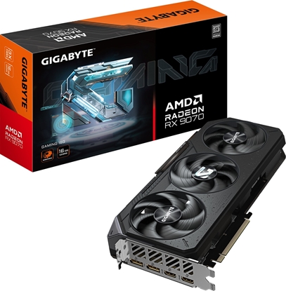 Изображение Karta graficzna Gigabyte Radeon RX 9070 Gaming 16GB GDDR6 (GV-R9070GAMING-16GD)