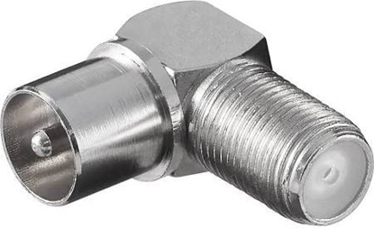 Picture of Goobay Wtyk, adapter ktowy F - IEC (12236)