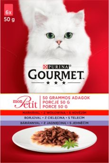 Изображение Gourmet GOURMET mon Petit Pokarm dla kotów - MIX Misny 6x50g