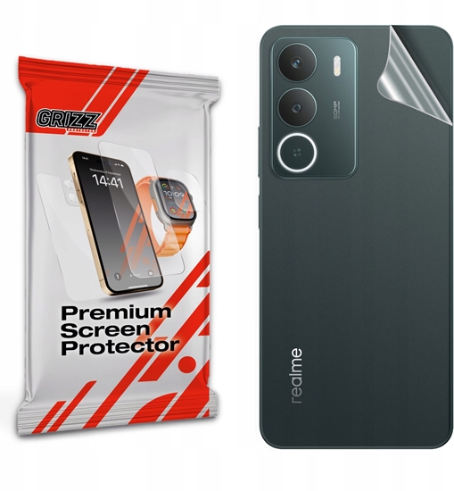 Изображение GrizzGlass Folia na ty SatinSkin do Realme P3 Lite