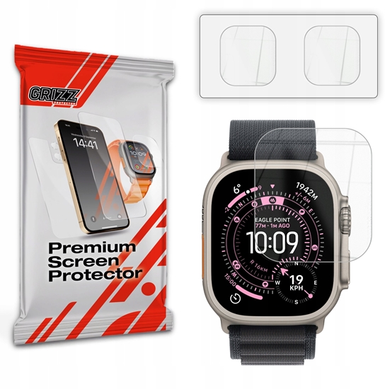 Изображение GrizzGlass Szko hybrydowe HybridGlass do Apple Watch Ultra 3 49mm