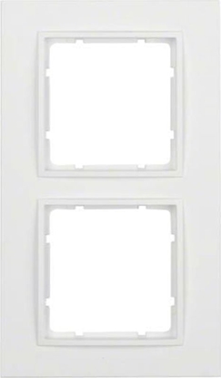 Attēls no Hager Berker/B.7 Ramka podwójna biay mat 10126919