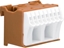 Изображение Hager Blok samozacisków 63A QC brzowy 10 przyczy 33x45x45mm (KN10P)