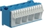 Attēls no Hager Blok samozacisków 63A QC niebieski 18 przyczy 33 x 75 x 34mm (KN18N)